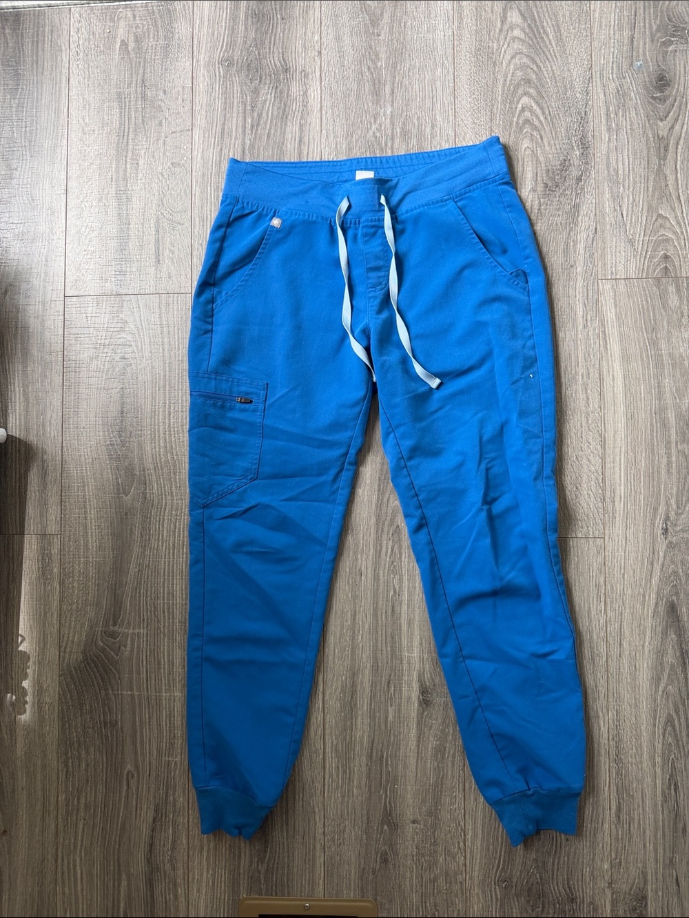 Figs Women's Bright Blue Drawstring Jogger Pants